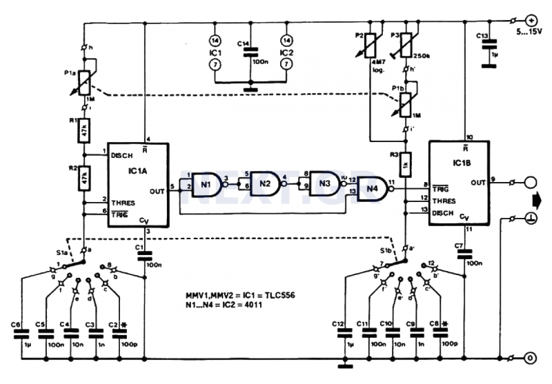Low Cost Pulse Generator circuit