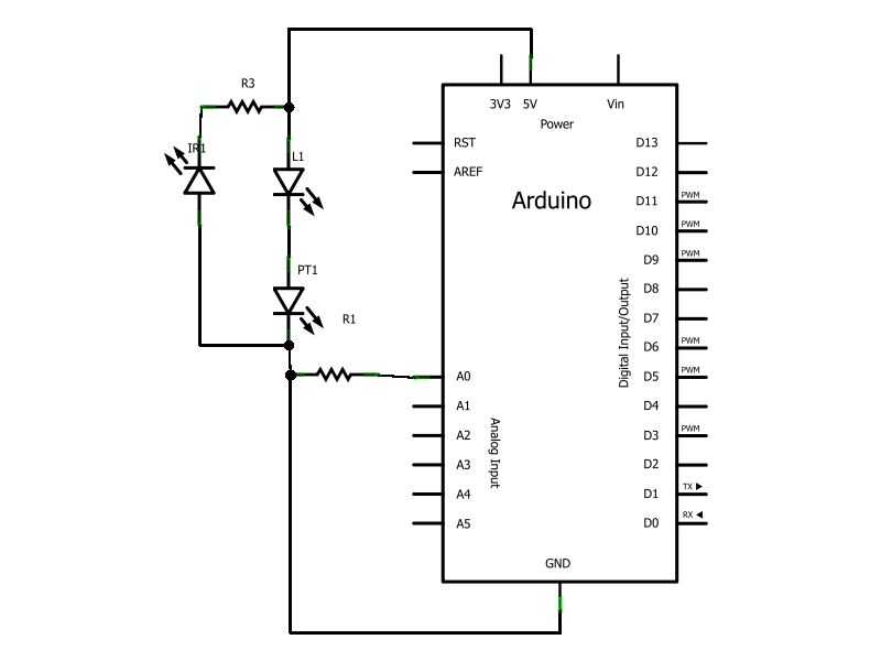 DIY Infrared Sensor Module using Arduino under Repository-circuits -20998-  
