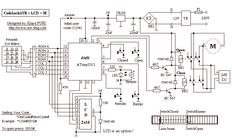 avr microcontroller circuit : Microcontroller Circuits :: Next.gr